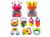 ND21_108135 Grzechotki dla malucha w pudelku Krow