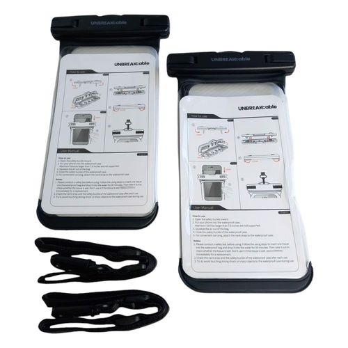 Etui na Telefon Pokrowiec Case Wodoszczelny 2 szt na Arena.pl