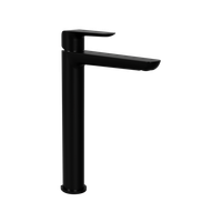 Clever 2.0 bateria umywalkowa stojąca wysoka, czarny soft