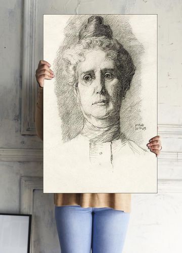 The Artist’s Mother, Egon Schiele - plakat 42x59,4 cm na Arena.pl