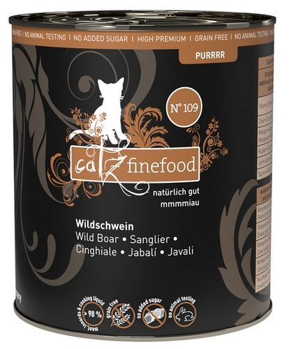 Catz Finefood Purrrr N.109 Dzik Puszka 800G na Arena.pl
