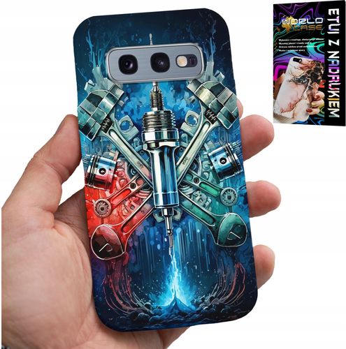 ETUI DO SAMSUNG GALAXY S10E - SILNIK MECHANIK CZĘŚCI POKROWIEC + FOLIA na Arena.pl
