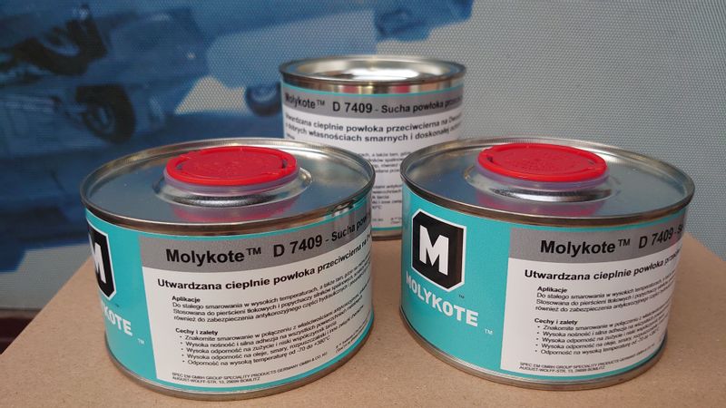 Powłoka na tłoki Molykote D 7409 zdjęcie 2