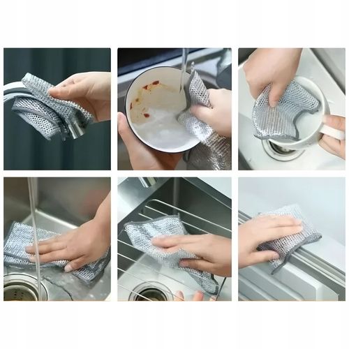 MAGICZNE ŚCIERECZKI DRUCIANE Ściereczka Ścierka Kuchenna Uniwersalna 20 szt na Arena.pl