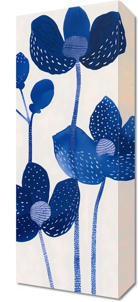 Obraz 20x50cm Nocne Kwiaty zdjęcie 1