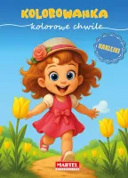 Kolorowe Chwile. Kolorowanka Z Naklejkami