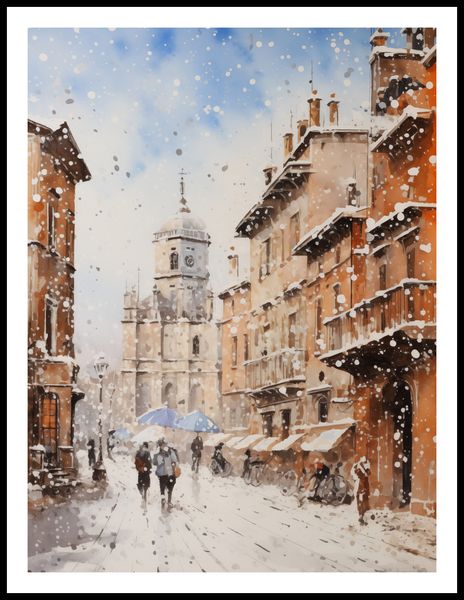 Plakat 60x80cm Urok Starych Miast zdjęcie 3