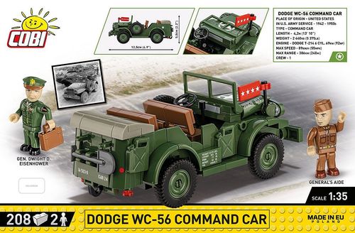 COBI HC WWII Dodge WC-56 Command Car 208kl 3111 na Arena.pl