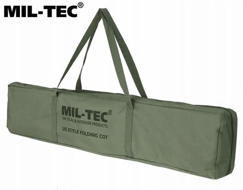 Łóżko turystyczne MIL-TEC KANADYJKA 210X70X42 cm na obóz do 120kg Oliwkowe na Arena.pl