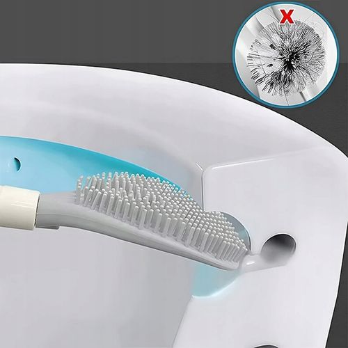 SZCZOTKA TOALETOWA Z DOZOWNIKIEM CZYSZCZENIA TOALETY WC WISZĄCA na Arena.pl