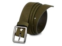 BELTIMORE damski pasek skórzany zielony pudełko W28