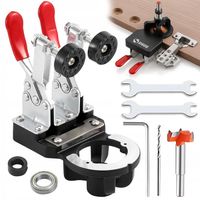 SZABLON DO WIERCENIA OTWORÓW POD ZAWIAS FREZ DO PUSZEK ZNACZNIK