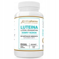 LUTEINA Naturalna 40mg DOBRY WZROK Alto Pharma 60 kaps.