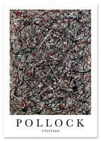Plakat Jackson Pollock abstrakcja 50x70 cm