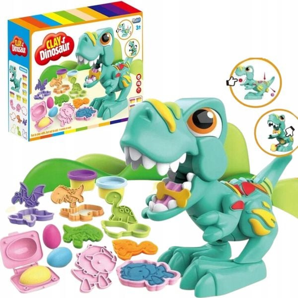 NAKARM DINOZAURA CIASTOLINA NR:8571 zdjęcie 1