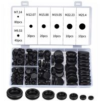 ZAŚLEPKI GUMOWE DO OTWORÓW TECHNOLOGICZNYCH KORKI ZAKRĘTKI ZESTAW 200 SZT