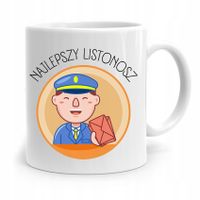 Kubek Prezent Dla Listonosza Najlepszy Listonosz Z Nadrukiem Ze Zdjęciem