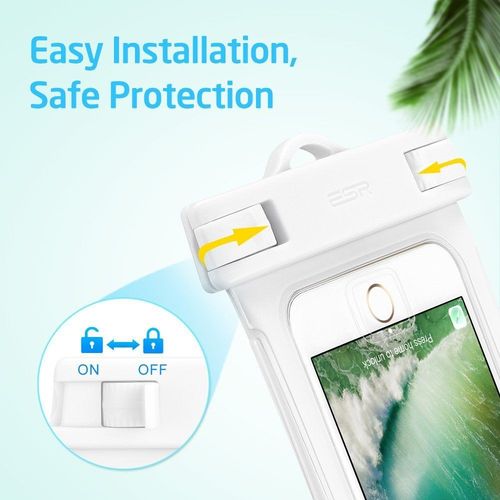 ESR UNIVERSAL WATERPROOF CASE WHITE na Arena.pl