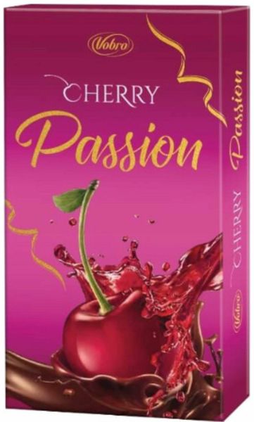 VOBRO BOMBONIERKA CHERRY PASSION 98G zdjęcie 1