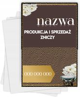 Ulotki A5 reklamowe firmowe 1000szt projekt w cenie PRODUKCJA ZNICZY