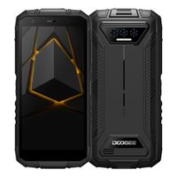 2X DOOGEE S41T 4/64 GB, 6300 mAh, smartfon, czarny