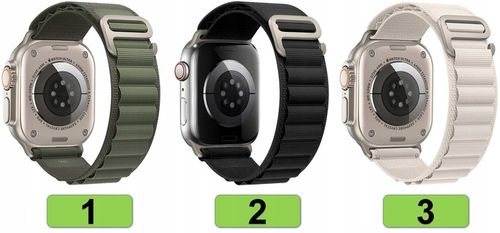 PASEK DO APPLE WATCH 2 3 4 5 6 7 8 9 10 SE 42MM 44MM 45MM 46MM 49MM 15 KOLR na Arena.pl