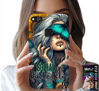 ETUI DO HUAWEI P9 LITE 2016 - ANTI SOCIAL, BUTTERFLY, MOTYLEK, KOBIECE