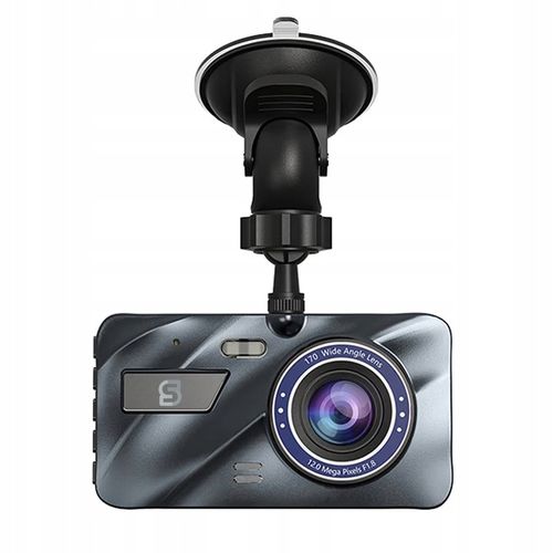 Wideorejestrator jazdy Przód Tył Kamera samochodowa Full HD SMUVE + karta na Arena.pl