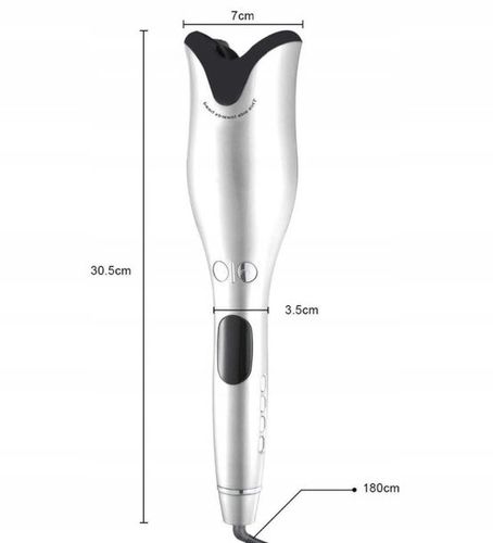 LOKÓWKA AUTOMATYCZNA SPIN CURL CERAMICZNA LCD na Arena.pl