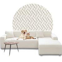 POKROWIEC NA NAROŻNIK KANAPĘ SOFĘ ŻAKARD JODEŁKA