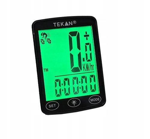 BEZPRZEWODOWY LICZNIK ROWEROWY PRĘDKOŚCIOMIERZ PODŚWIETLENIE DO ROWERU na Arena.pl