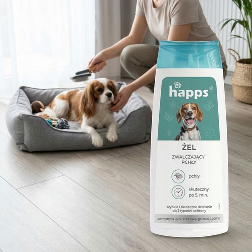 HAPPS - żel zwalczający pchły 150ml na Arena.pl