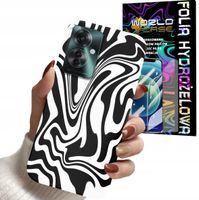 ETUI DO OPPO RENO 11 F 5G - ABSTRAKCJA ZEBRA MODNE WZORY KOBIET + FOLIA