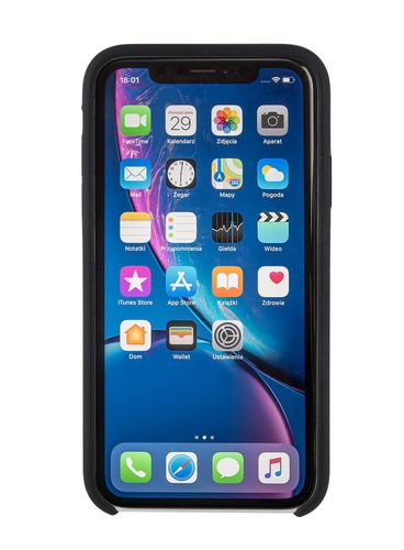 LEO SILIKON - Apple iPhone XR - BLACK na Arena.pl