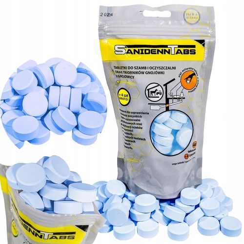 TABLETKI DO SZAMBA OCZYSZCZALNI BAKTERIE NA ROK SANIDENN TABS BIO na Arena.pl