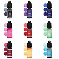 BARWNIKI DO ŚWIEC PIGMENT w Płynie do Wosku Sojowego Parafiny 9