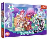 PUZZLE MAXI 24 Wesoly swiat Enchantimals 14315