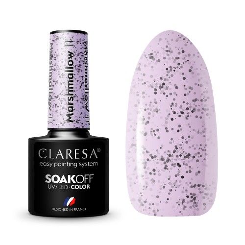CLARESA Lakier hybrydowy MARSHMALLOW 11 - 5g zdjęcie 1