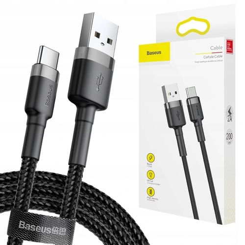 Baseus Kabel Usb-C Typ C Quick Charge 3.0 2M 2A na Arena.pl