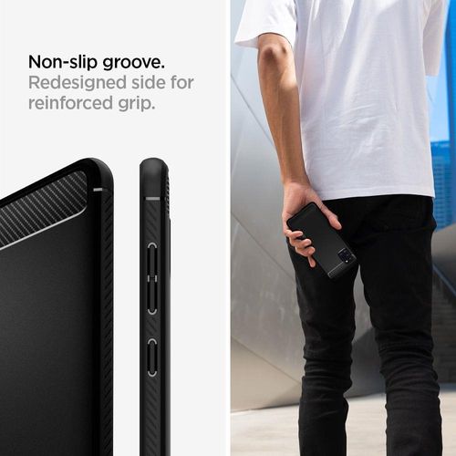 Spigen Rugged Armor Galaxy A31 Matte Black na Arena.pl