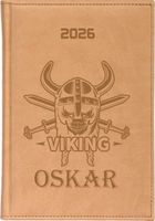 GRAWEROWANY KALENDARZ DZIENNY A5 2026 PLANER DUŻO WZORÓW TWÓJ TEKST