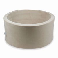 Suchy basen 90x40cm Velvet Soft Beżowy bez piłek