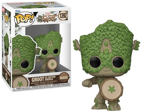 funko pop! marvel we are groot groot as captain america 1392 na Arena.pl
