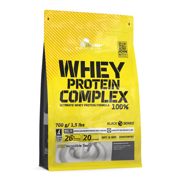 Olimp - Whey Protein Complex 100% - 700 g - biała czekolada z maliną zdjęcie 1