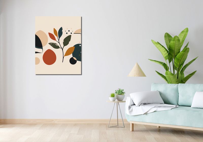 Obraz 70x90cm Ogród Melancholii zdjęcie 2