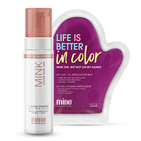 MineTan Mink Pianka Samoopalająca 200 ml + Rękawica