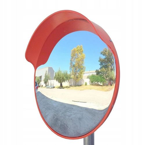 NIETŁUKĄCE LUSTRO WYJAZDOWE MAGAZYNOWE DROGOWE 60CM 600MM SFERYCZNE u-18a na Arena.pl