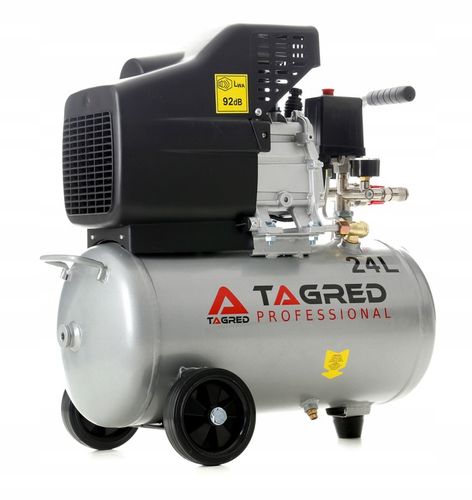 SPRĘŻARKA POWIETRZA KOMPRESOR OLEJOWY 3,4KM 24L OLEJ GRATIS na Arena.pl