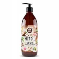 Olej MCT z kokosa 100% Coconut olej kokosowy keto C8 + C10 500 ml + pompka