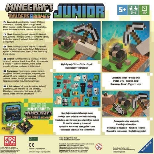 Builders and Biomes Jr Minecraft na Arena.pl